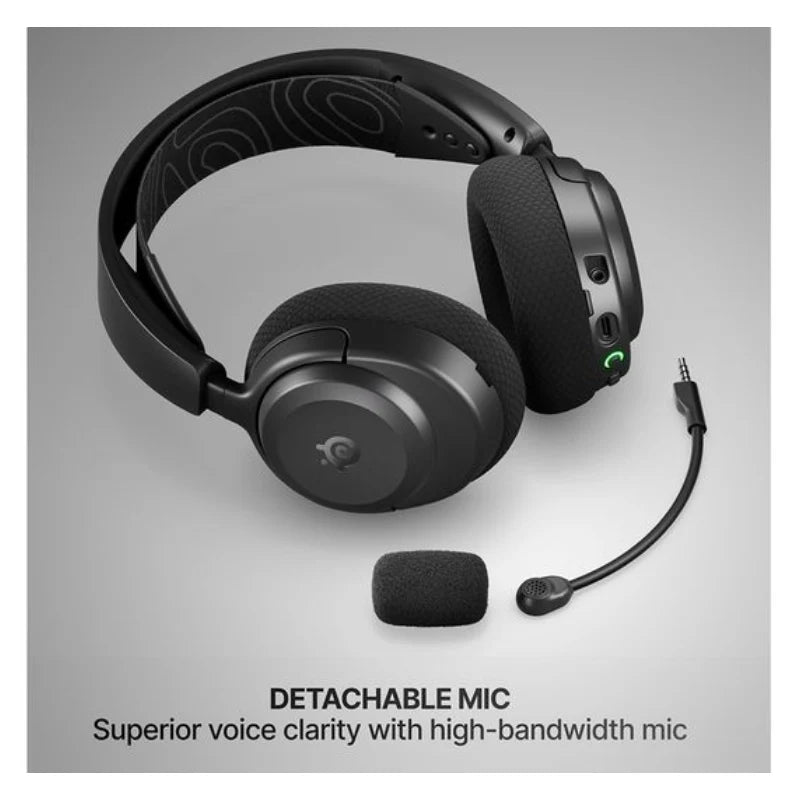 SteelSeries Aerox 5 Gaming Mouse - Wireless / 9 Buttons + SteelSeries Arctis Nova 3 Wireless Gaming Headphone + Redragon SHIVA K512 Membrane Gaming Keyboard + HyperX Pulsefire Mat Gaming Mouse Pad - Medium - Bundle Offer