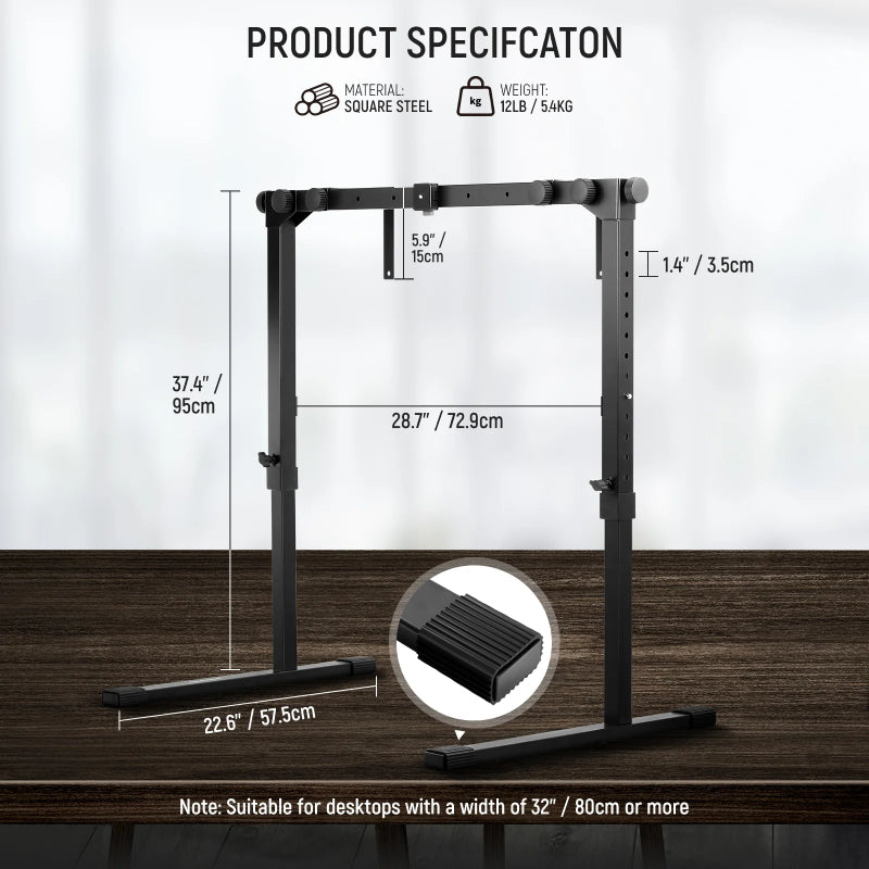 NEEWER ST200 Overhead Camera Mount Rig with Arca Type QR Plate - Black