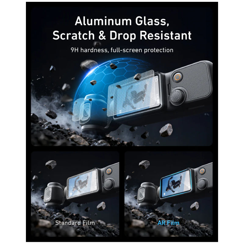TELESIN Anti-Reflection Screen Protector for Pocket 4/3