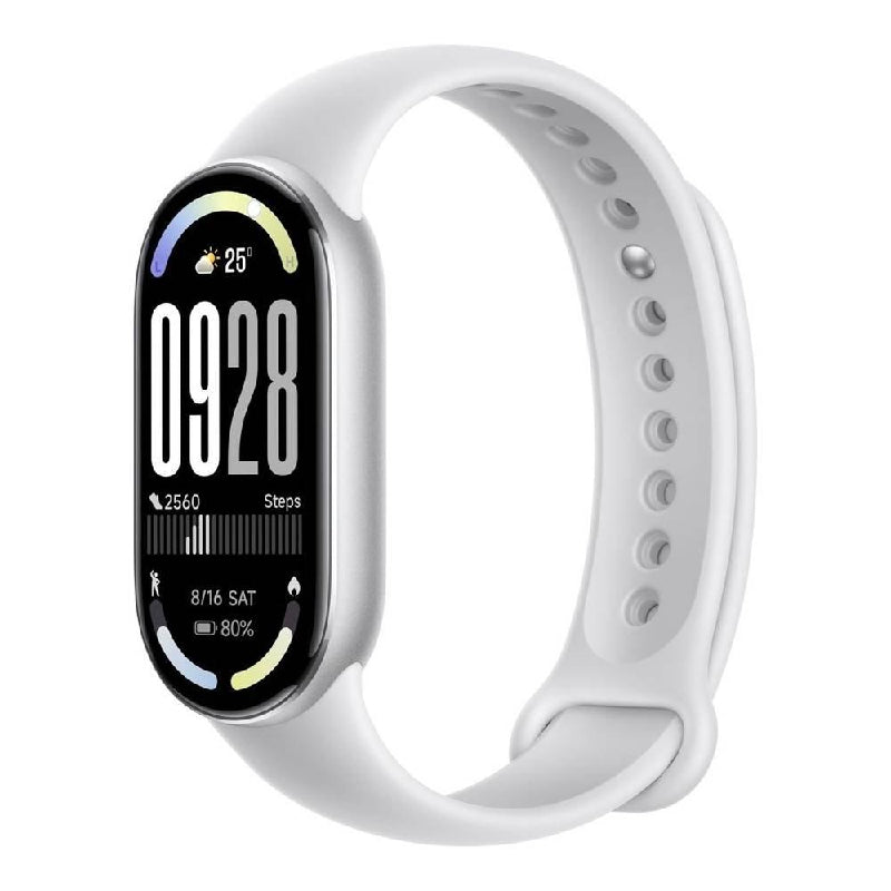 Xiaomi Smart Band 10 - 1.72’’ AMOLED / Bluetooth / Glacier Silver Smart Watches