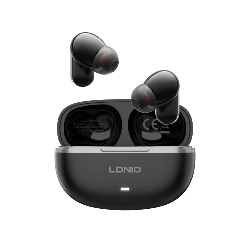 LDNIO T13 Wireless Stereo Earbuds - In-Ear / Bluetooth / Black