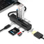 Porodo 7-in-1 Multiport USB Hub - Black