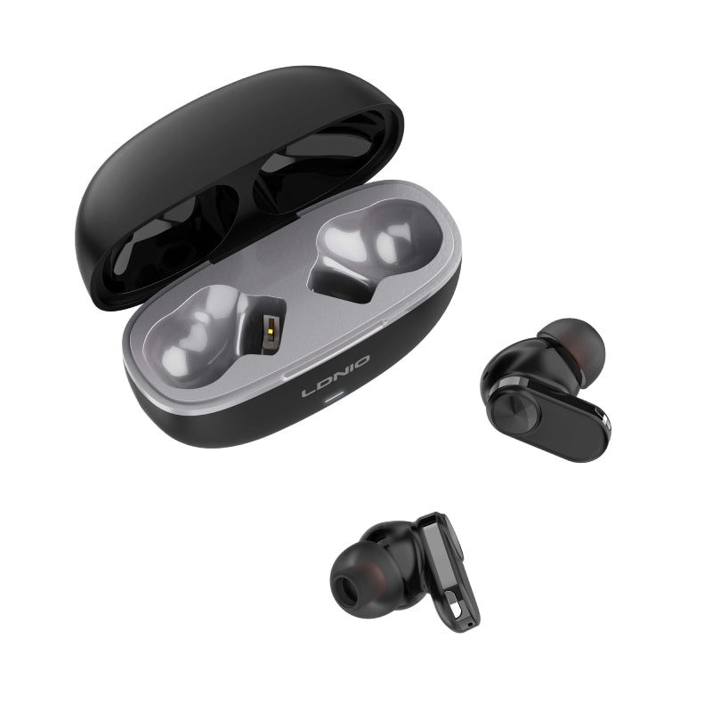 LDNIO T13 Wireless Stereo Earbuds - In-Ear / Bluetooth / Black