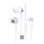 Baseus Encok CZ11 Wired Earphones - Moon White