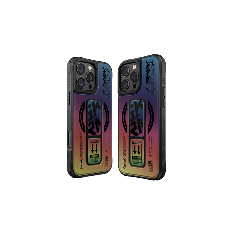 SKINARMA Kira Kobai MagSafe Case With Grip Stand for Apple iPhone 16 Pro - Hologram