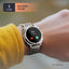 Porodo Chrono Steel Smart Watch - 1.43" AMOLED / Bluetooth / Silver
