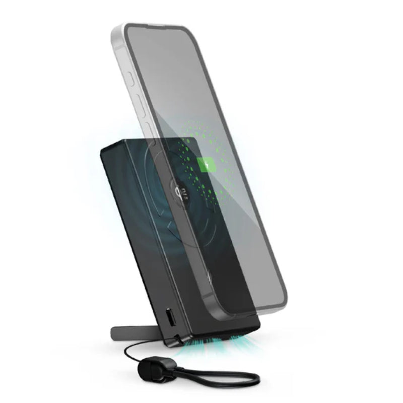 Smartix MagCool Qi2 Magnetic Wireless Power Bank - 25W / 10000mAh / Black