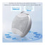 Yesido MG15 Rechargeable Back Massager – Hot Compress Ergonomic Fatigue Relief Tool - Gray