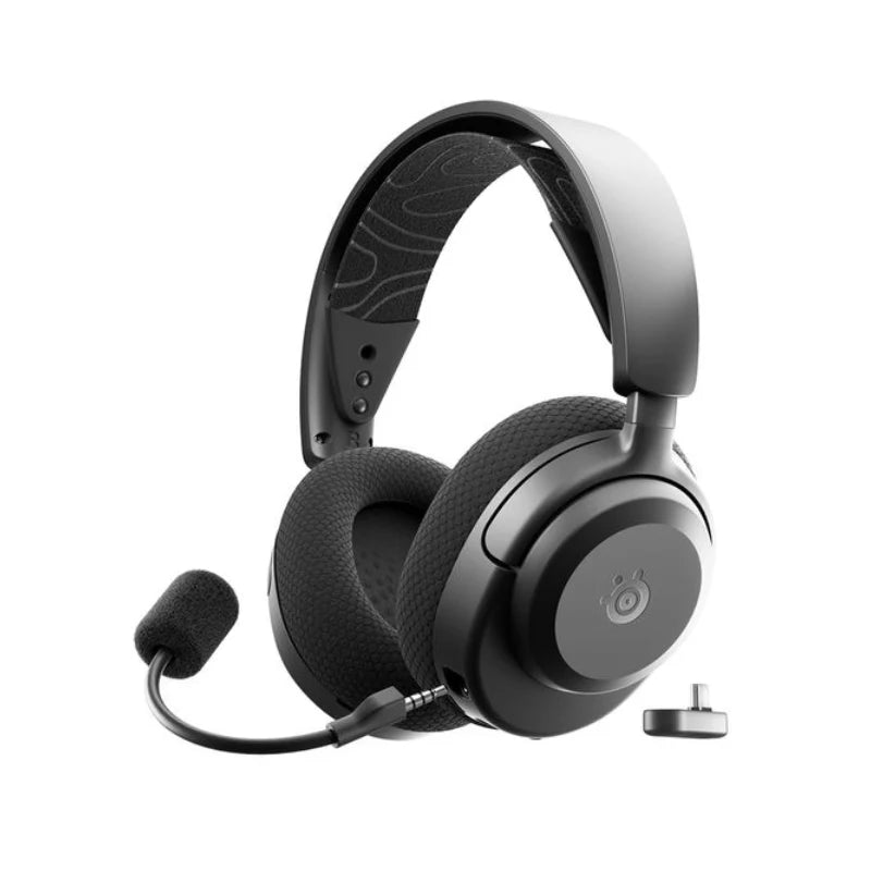 SteelSeries Aerox 5 Gaming Mouse - Wireless / 9 Buttons + SteelSeries Arctis Nova 3 Wireless Gaming Headphone + Redragon SHIVA K512 Membrane Gaming Keyboard + HyperX Pulsefire Mat Gaming Mouse Pad - Medium - Bundle Offer