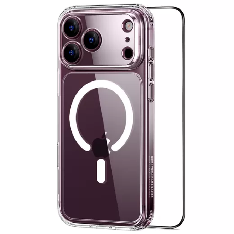 ESR Classic Hybrid Magnetic Case + Screen Protector Set for iPhone 18 Pro Max/17 Pro Max - Clear