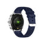 Swiss Military Dom 4 Silver Frame Blue Silicon Strap - Smart Watch Smart Watches