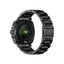Swiss Military Dom 4 Gun Metal Steel Strap - Black / Smart Watch Smart Watches