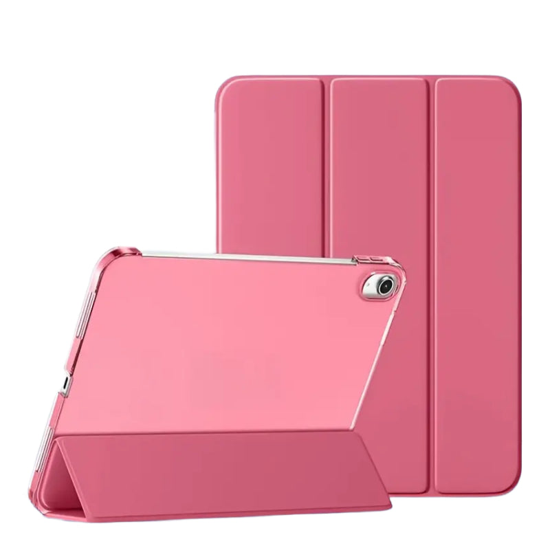 Smart Folding Case with Pen Holder for iPad Mini 7 (A17 Pro) / Mini 6 - Pink