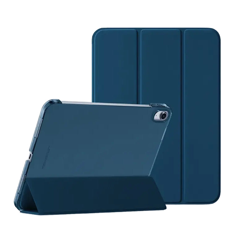 Smart Folding Case with Pen Holder for iPad Mini 7 (A17 Pro) / Mini 6 - Dark Blue