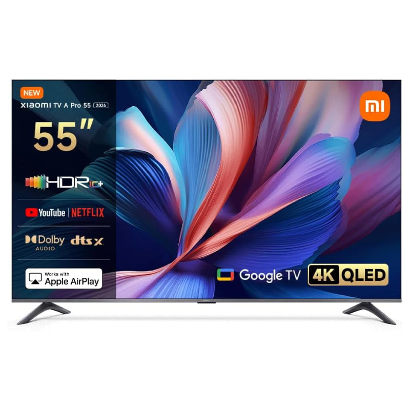 Xiaomi TV A Pro 55 2026 (ELA5984GL) - 55" QLED / Up to 60Hz / HDMI/USB2.0/Ethernet - Smart TV