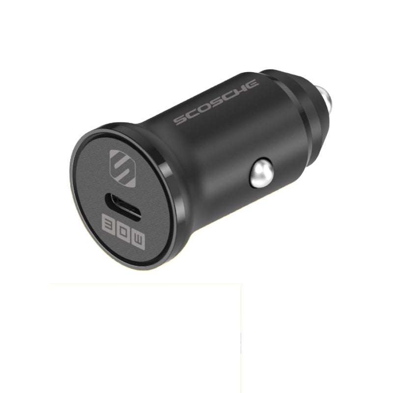 Scosche SCPDC30LC PowerVolt USB-C Car Charger - 30W  / Black