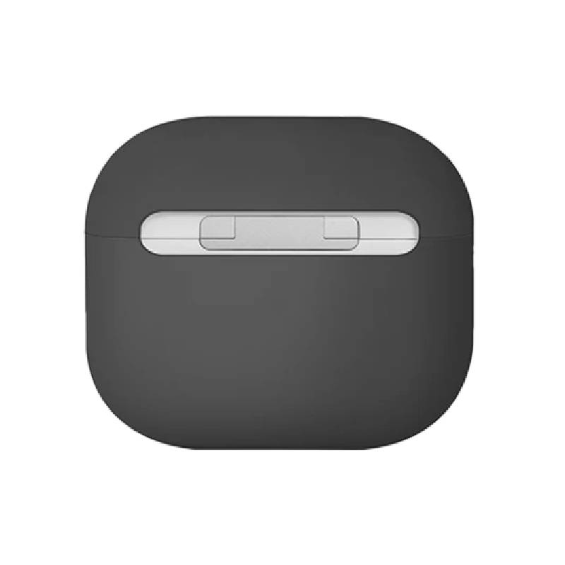 Uniq Lino Hybrid Liquid Silicon Airpods 4Th Gen Case - Ash (Grey)