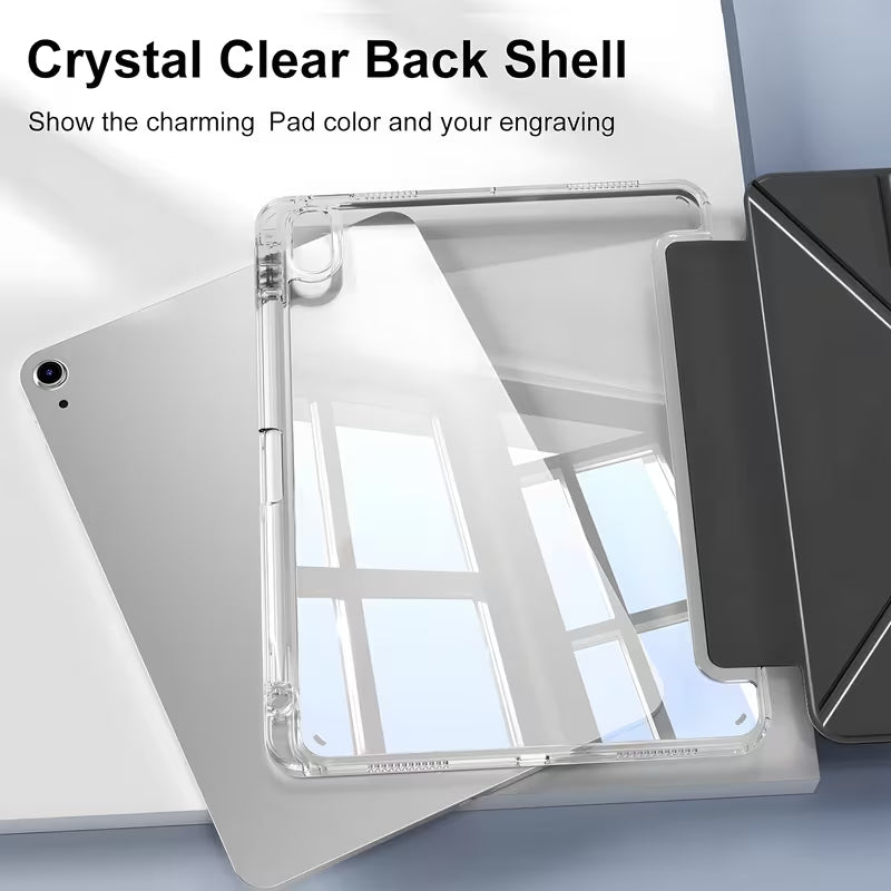 Fold Tablet Case for Apple iPad 11th (A16)/10th - Black