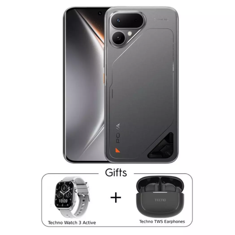 Tecno Pova Curve 2 - 12GB / 256GB / 6.78" AMOLED / 5G / Storm Titanium - Mobile