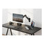 GameOn GO-5015 Economy Spring-Assisted Wall Mounted Single Monitor Arm - 17"-32" / Black