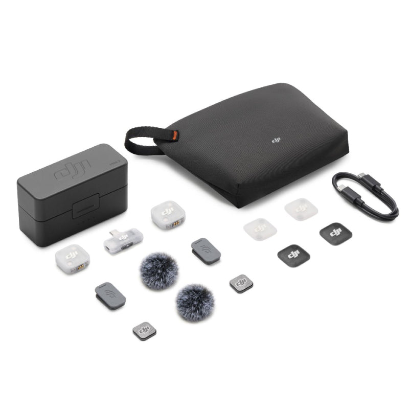 DJI Mic Mini 2 (2 TX + 1 Mobile RX + Charging Case)