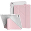 Smart Silicon Trifold Case for Apple iPad 11 (A16) 2025 / iPad 10/iPad 10.9 - Pink