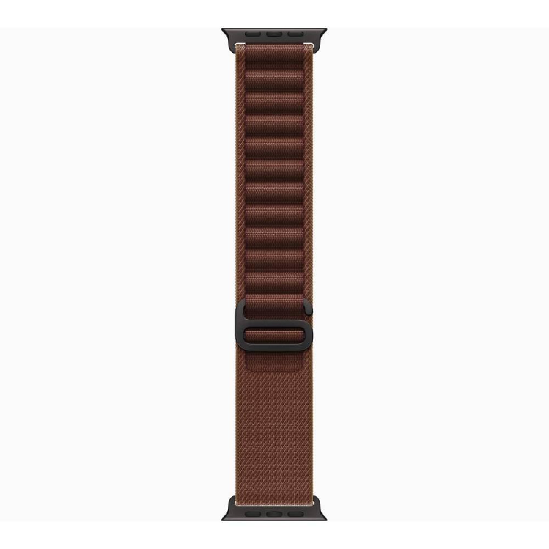 Apple Watch Ultra 4 - LTPO OLED / 64GB / 49mm / Bluetooth / Wi-Fi / Cellular / Large / Black Titanium Case with Burgundy Alpine Loop