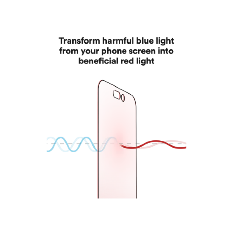 BodyGuardz Red Light Converter Glass Screen Protector for Apple iPhone 17