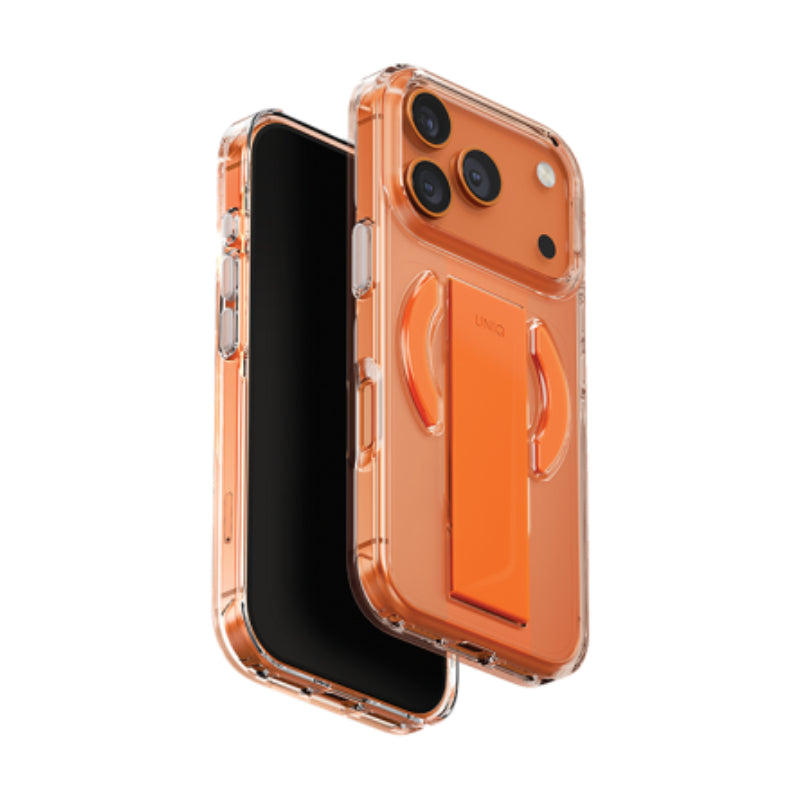 UNIQ Hybrid Heldro Air Magclick Charging Case For Apple iPhone 17 Pro - Volt Orange