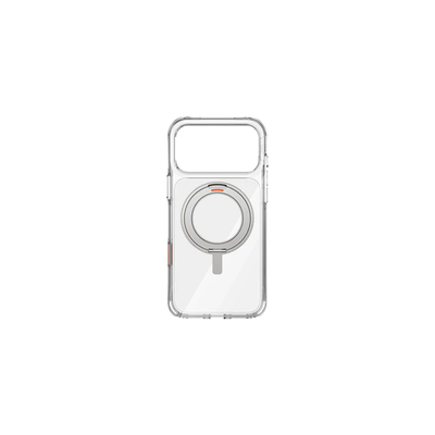 Uniq Hybrid Swivix With 360 Rotating Kickstand MagSafe Case for Apple iPhone 17 Pro Max - Lucent Clear