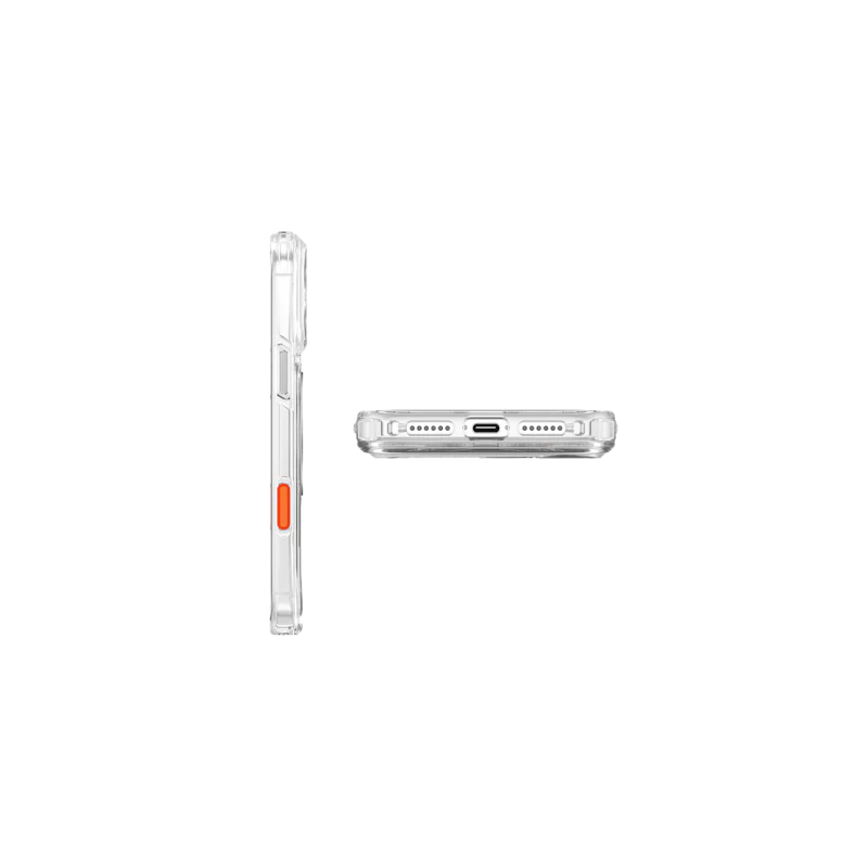 Uniq Hybrid Swivix With 360 Rotating Kickstand MagSafe Case for Apple iPhone 17 Pro Max - Lucent Clear