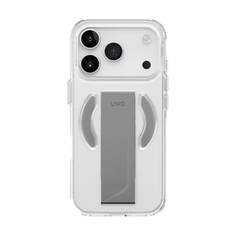 UNIQ Hybrid Heldro Air Magclick Charging Case For Apple iPhone 17 Pro Max - Lucent Clear