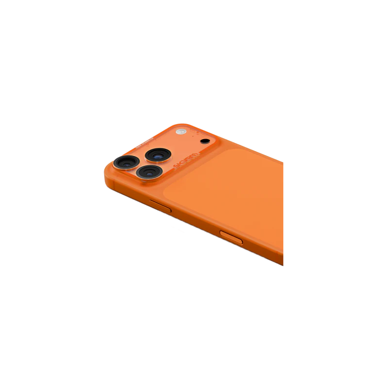 SkinArma Magma Full Matte Camera Lens Protector for Apple iPhone 17 Pro Max - Orange