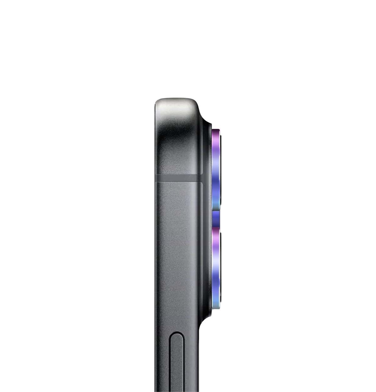 Uniq Optix Aluguard (Dx2) Camera Lens Protector - For Apple iPhone 18 Pro & Apple iPhone 18 Pro Max - Iridescent