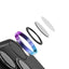Uniq Optix Aluguard (Dx2) Camera Lens Protector - For Apple iPhone 18 Pro & Apple iPhone 18 Pro Max - Iridescent