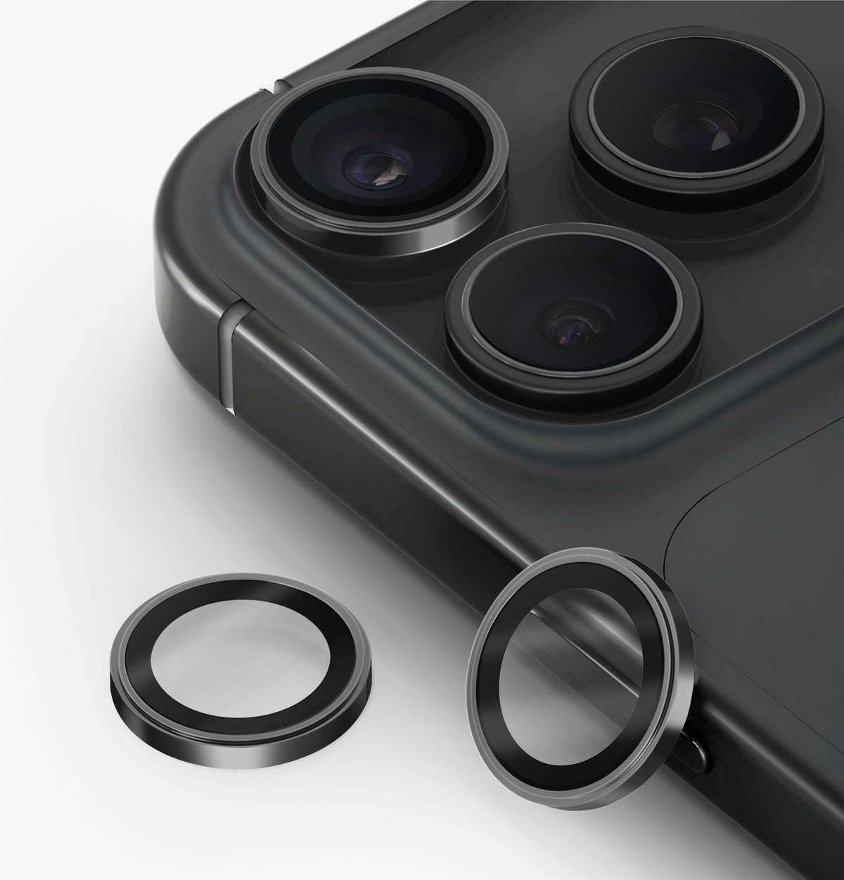 Uniq Optix Prime Camera Lens Protector For Apple iPhone 18 Pro & Apple iPhone 18 Pro Max - Black
