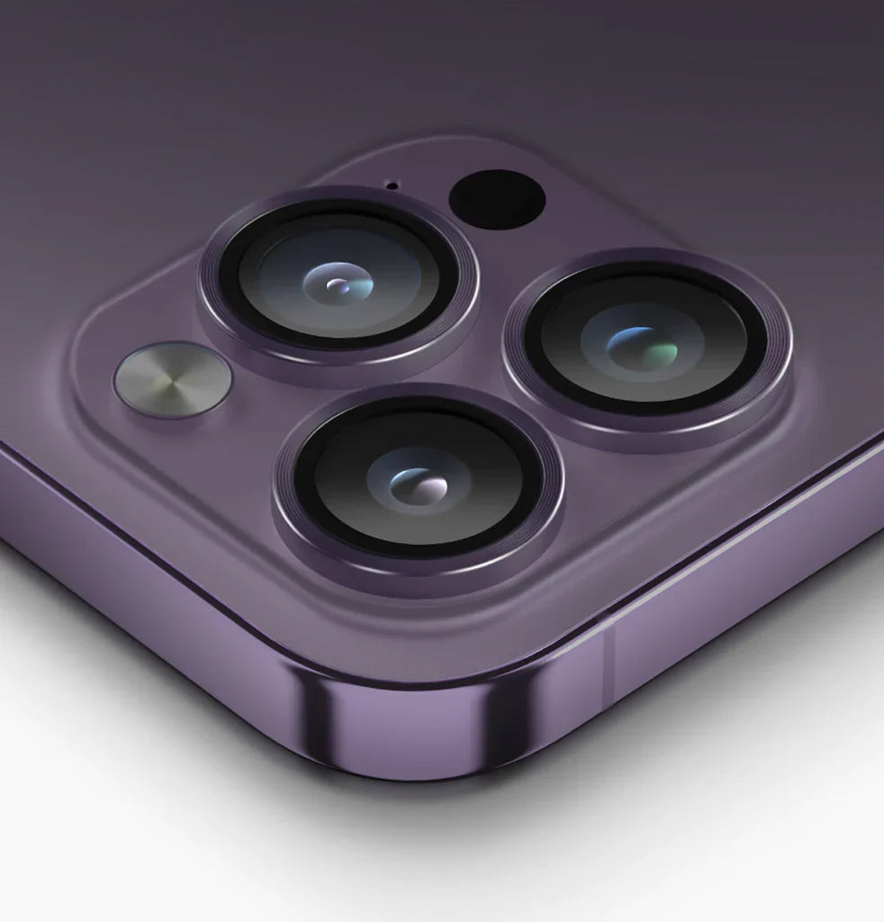 Uniq Optix iPhone 14 Pro 6.1 /14 Pro Max 6.7 Camera Lens Protector - Purple Accessories > Mobiles & Tablets > Mobiles >