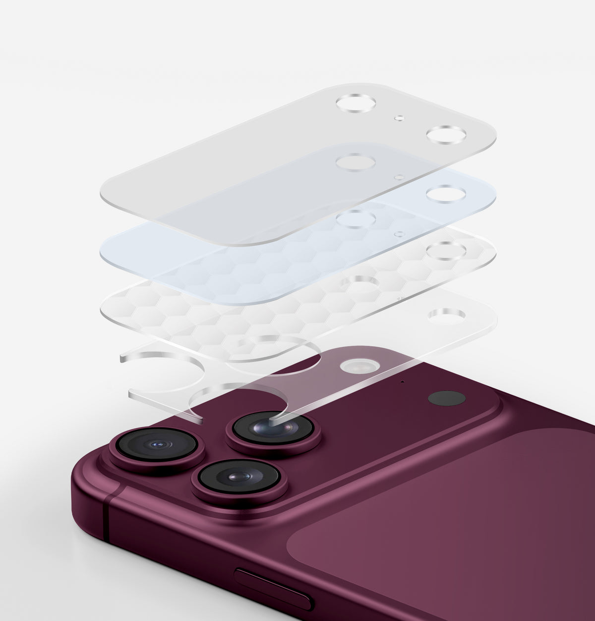 Uniq Optix Aeroshield Camera Module Protector - For Apple iPhone 18 Pro Max