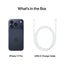 Bundle Offer - Apple iPhone 17 Pro - 256GB / Deep Blue / Dual E-Sim + Uniq Hybrid Keva MagClick Case for Apple iPhone 17 Pro - Trance Blue