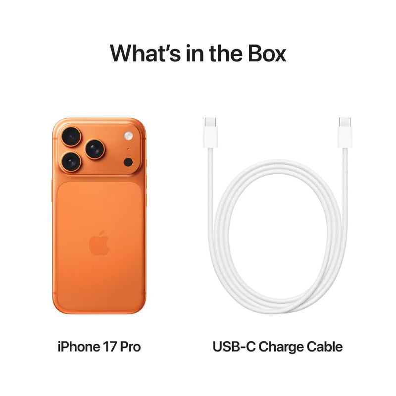 Pre-order Apple iPhone 17 Pro - 256GB / Cosmic Orange / 5G / 6.3’’ Mobiles & Tablets > Mobiles