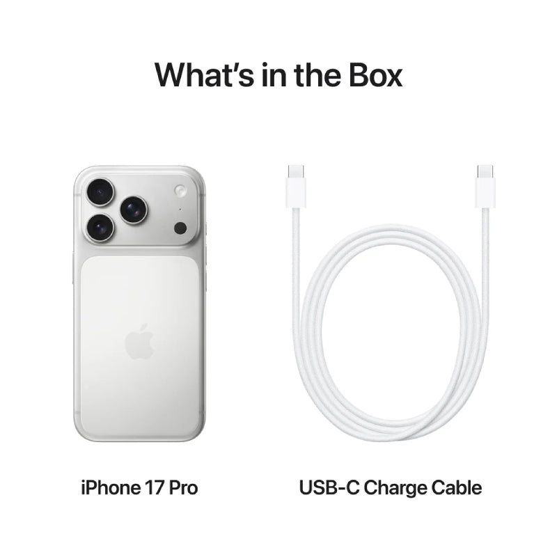 Pre-order Apple iPhone 17 Pro - 256GB / Silver / 5G / 6.3’’ Mobiles & Tablets > Mobiles