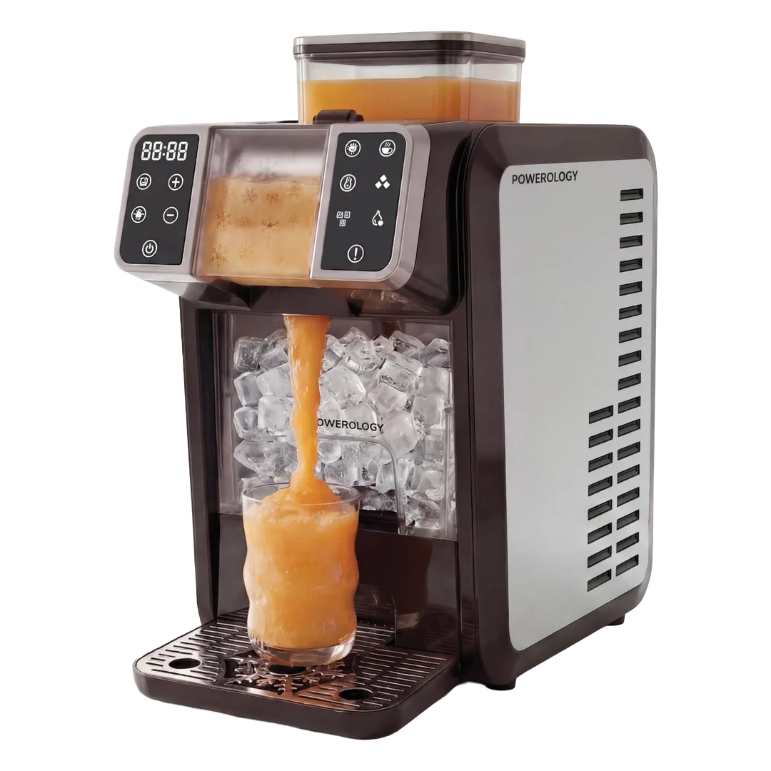 Powerology Alaska 2-in-1 Ice and Snow Maker - Black