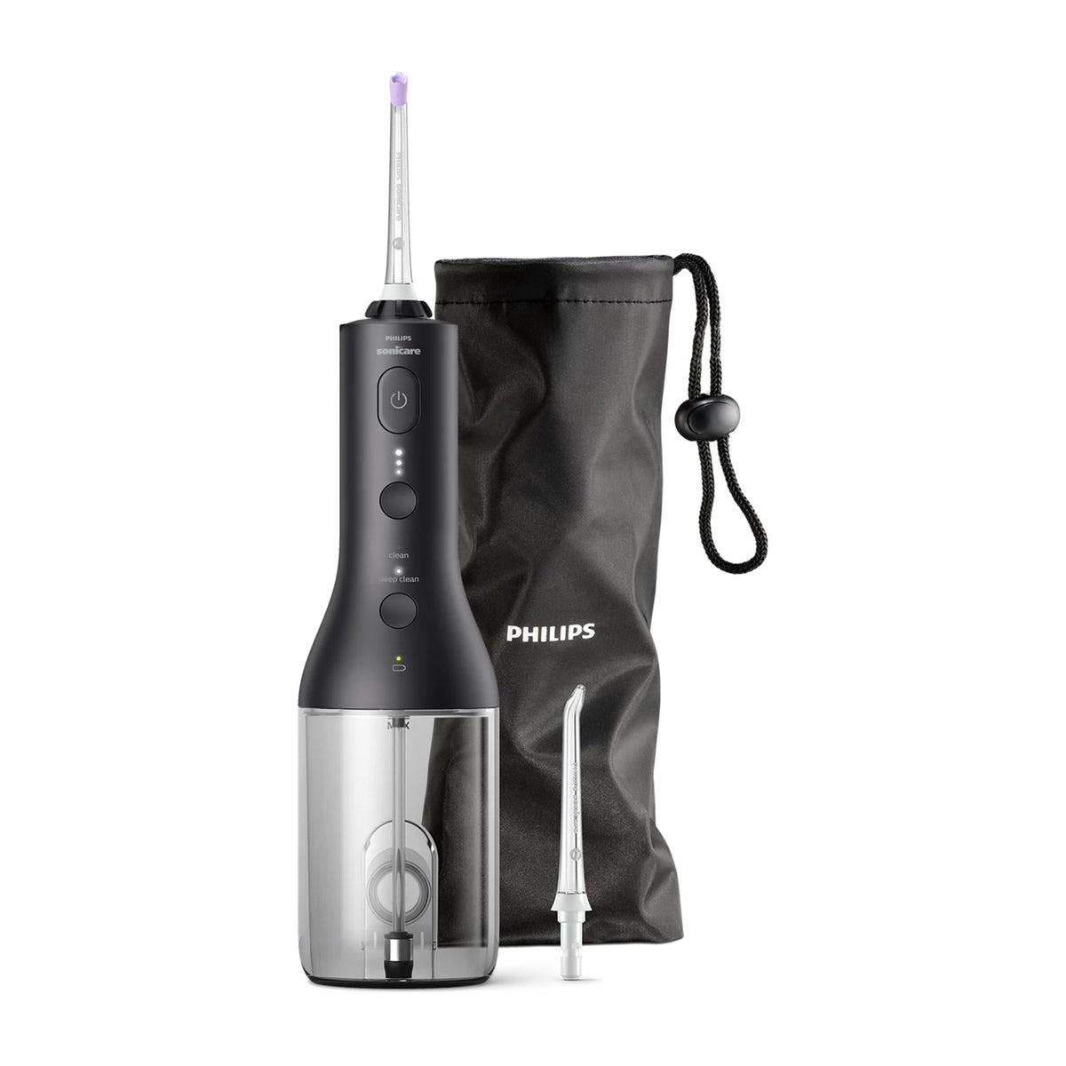 Philips Sonicare Cordless Power Flosser 3000 Oral Irrigator High End -  Black