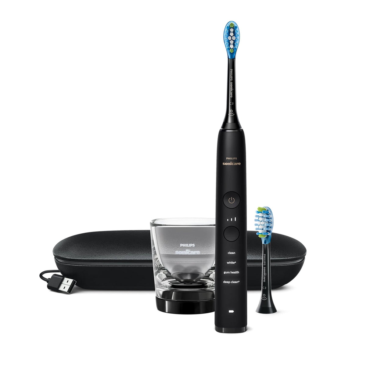 Philips Sonicare Diamond Clean 9000 Series Rechargeable Toothbrush-  Black