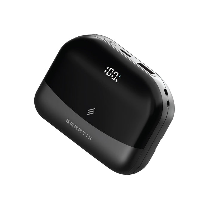 Smartix PowerX Premium Power Bank - 10000mAh / USB-A / USB-C / Black