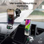 Promate 3-in-1 MagSafe Compatible Car Wireless Charging Station - Black