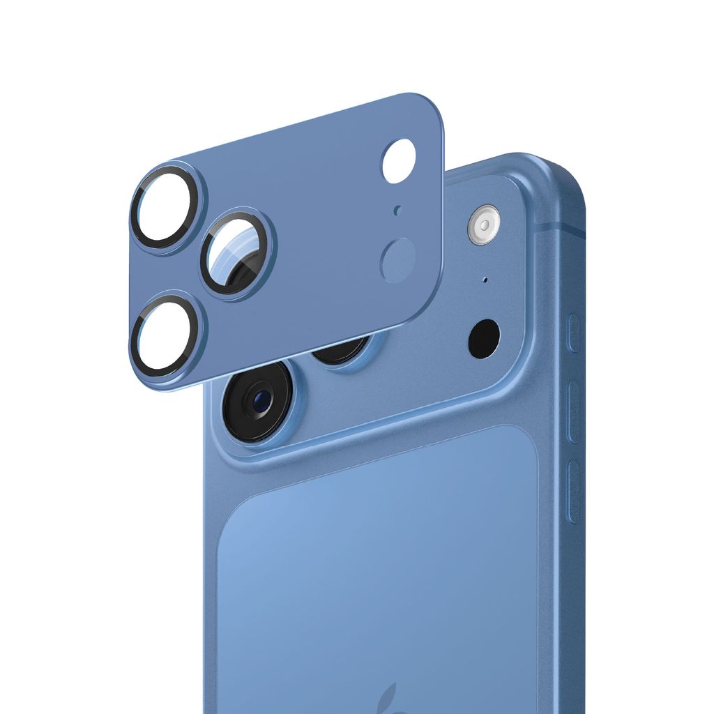 Smartix Ultraguard Aluminium Camera Lens Protector For Apple iPhone 18 Pro - Light Blue