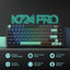 Redragon BEHEMOTH K724 PRO 75% Mechanical Gaming Keyboard - Black/Green