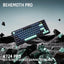 Redragon BEHEMOTH K724 PRO 75% Mechanical Gaming Keyboard - Black/Green