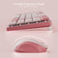 Redragon BS8772 Wireless Keyboard and Mouse Combo - Bean Red